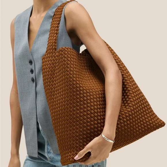 Naghedi Large Nomad Hobo - Teak - Picture 1 of 8